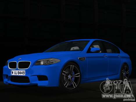 BMW M5 F10 2012 pour GTA Vice City