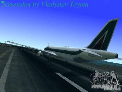 Airbus A320-214 Alitalia v.1.0 pour GTA San Andreas