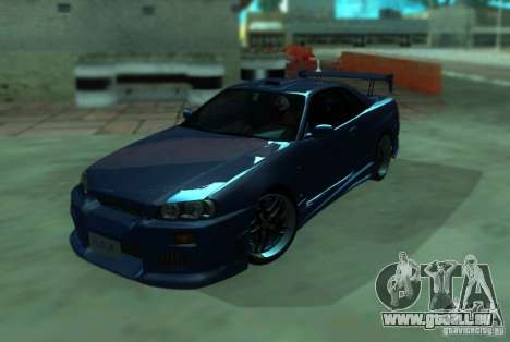 Nissan Skyline GT-R34 pour GTA San Andreas