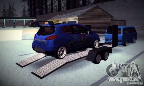 Mitsubishi Colt Rallyart Carbon 2010 für GTA San Andreas