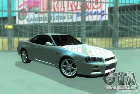 Nissan Skyline GT-R34 pour GTA San Andreas