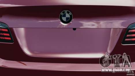 BMW M5 2012 pour GTA 4