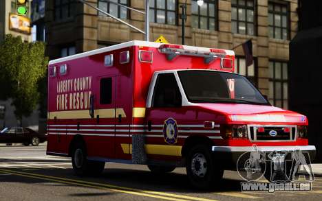 Ford Econoline E350 Ambulance für GTA 4