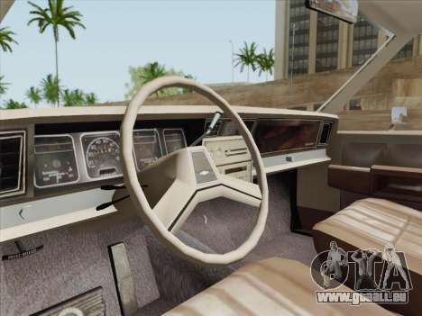 Chevrolet Caprice 1986 pour GTA San Andreas