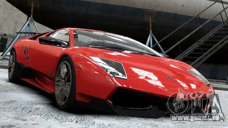 Lamborghini Murcielago LP 670-4 SV 2011 pour GTA 4