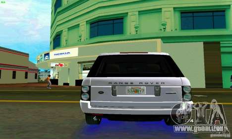 Land Rover Range Rover Supercharged 2008 pour GTA Vice City