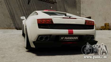 Lamborghini Gallardo Victory II 2010 HAMANN pour GTA 4