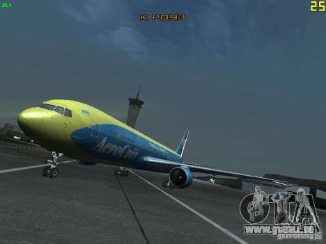 Boeing 767-300 AeroSvit Ukrainian Airlines pour GTA San Andreas