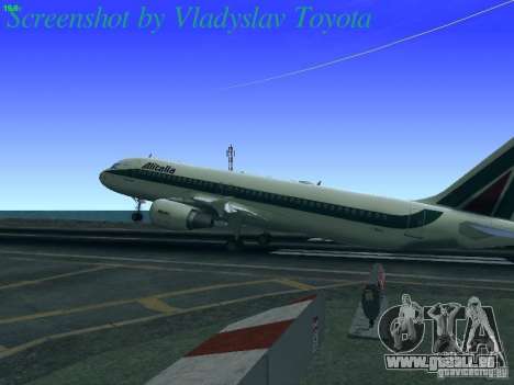Airbus A320-214 Alitalia v.1.0 für GTA San Andreas
