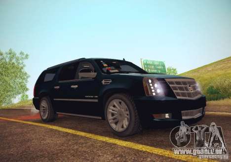 Cadillac Escalade ESV 2012 pour GTA San Andreas