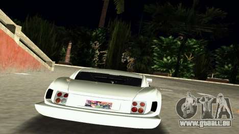 TVR Cerbera Speed 12 pour GTA Vice City