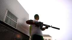 M4 Close Quarters Combat für GTA San Andreas