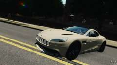Aston Martin Vanquish 2013 белый für GTA 4