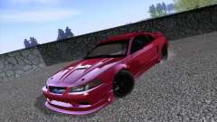 Ford Mustang SVT Cobra 2003 Black wheels für GTA San Andreas