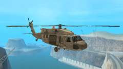 Die UH-60 von COD MW3 für GTA San Andreas