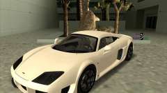 Noble M600 blanc pour GTA San Andreas