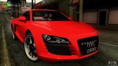 Audi R8 Spyder Tunable für GTA San Andreas
