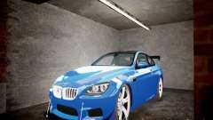 BMW M6 2013 turquoise pour GTA 4