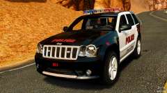 Jeep Grand Cherokee SRT8 2008 Police [ELS] pour GTA 4