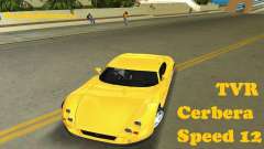 TVR Cerbera Speed 12 für GTA Vice City