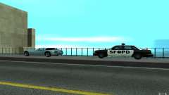 Polizei an der Brücke, San Fierro für GTA San Andreas