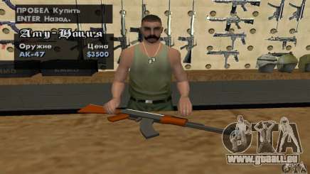 Le nouveau AK-47 pour GTA San Andreas