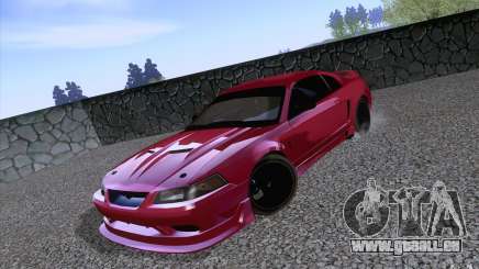 Ford Mustang SVT Cobra 2003 Black wheels für GTA San Andreas