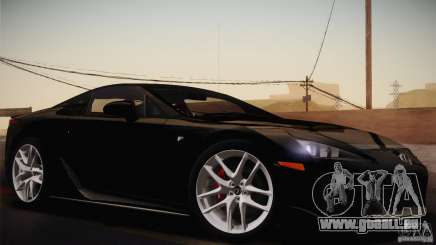 Lexus LFA (US-Spec) 2011 für GTA San Andreas