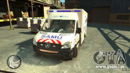 Mercedes-Benz Sprinter Ambulance für GTA 4