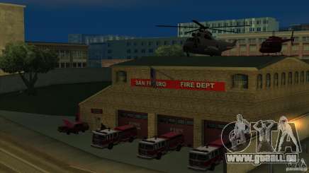 Station de feu Revival à San Fierro v 2.0 finale pour GTA San Andreas