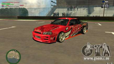 Nissan Skyline R34 Hell Energy pour GTA San Andreas