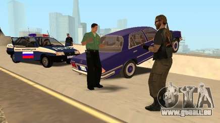 Un ACCIDENT sur le pont de Garver pour GTA San Andreas