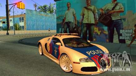 Bugatti Veyron Indonesian Police pour GTA San Andreas