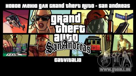 Neues Menü aus CatVitalio für GTA San Andreas