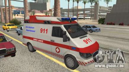 Ford Transit Ambulance für GTA San Andreas