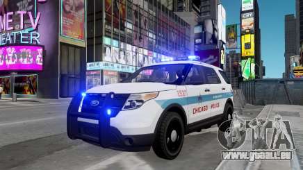 Ford Explorer Chicago Police 2013 pour GTA 4