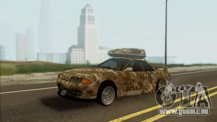 Nissan Skyline R33 Army für GTA San Andreas