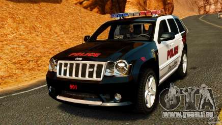 Jeep Grand Cherokee SRT8 2008 Police [ELS] pour GTA 4