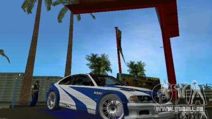 BMW M3 GTR NFSMW pour GTA Vice City