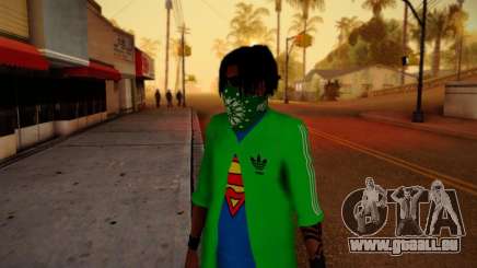 Skins pack gang Grove für GTA San Andreas