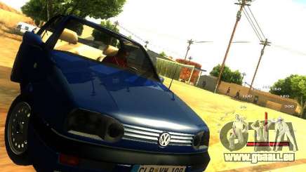 Volkswagen Golf MK3 Cabrio 1993 für GTA San Andreas