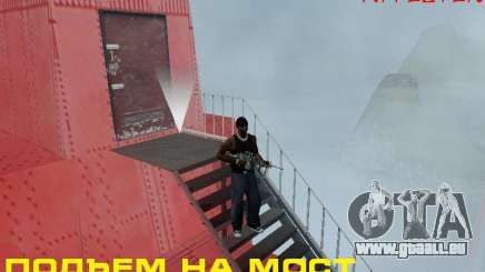 Escalade le Golden Gate Bridge pour GTA San Andreas