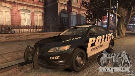 Ford Taurus Police Interceptor 2010 ELS pour GTA 4