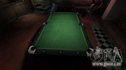 Table de billard supérieure dans la barre de 8 balles pour GTA 4