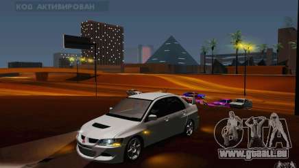 Mitsubishi Lancer Evo VIII GSR für GTA San Andreas