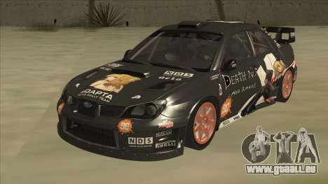 Subaru Impreza WRC Itasha pour GTA San Andreas