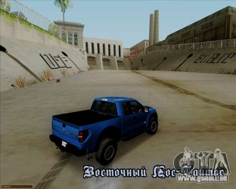 Ford F-150 SVT Raptor 2011 für GTA San Andreas