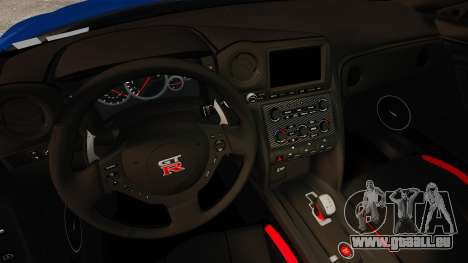 Nissan GT-R 2012 Black Edition AMS Alpha 12 für GTA 4