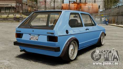 Volkswagen Golf MK1 GTI ToneBee EDITED pour GTA 4