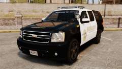 Chevrolet Suburban GTA V Blaine County Sheriff für GTA 4